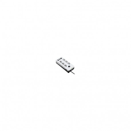 EATON Protection Box 6 DIN Surge protector AC 220-250V 2500Watt output connectors 6 white