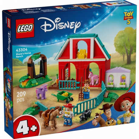 LEGO mängukomplekt 43304 Disney Toy Story Blaze'i hobusetalu