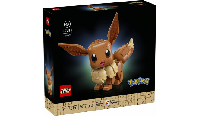 Pokemon klotsid 72151 Eevee