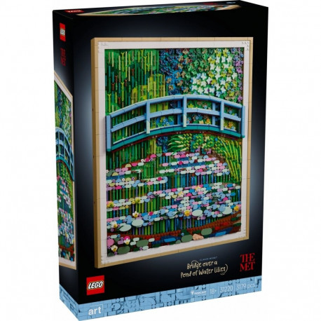 LEGO ART 31220 Claude Monet - Bridge over a Pond of Water Lili