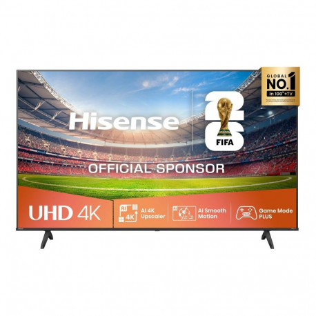 hisense 4K TV | 75A6Q | 75 | Smart TV | VIDAA Smart OS | UHD | Black