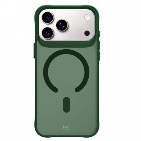 3mk Smoke MagCase for iPhone 17 Pro - Green-Translucent