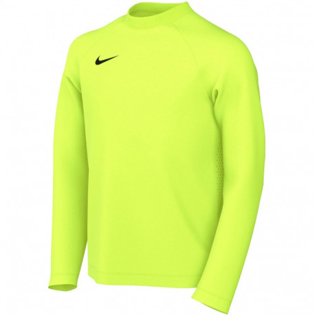 Koszulka dla dzieci Nike Dri-Fit Park VIII longsleeve limonkowa HV8239 702 XS