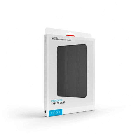 Apple ümbris Fixed Padcover iPad Air 11" (2020-2026) kunstnahk/TPU, must