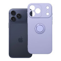 Case for iPhone 17 PRO MAX Silicone Ring purple