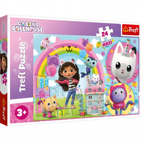 TREFL GABBY´S DOLLHOUSE maxi puzzle 24 pcs