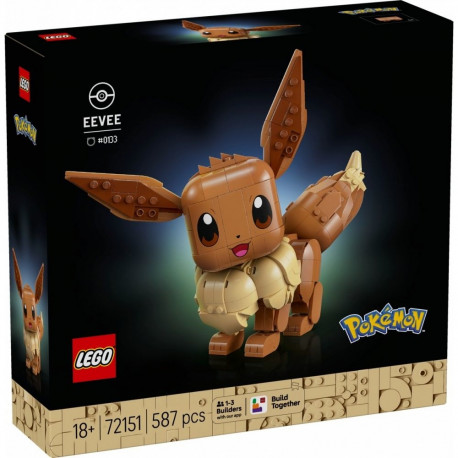 Klocki pokemon 72151 eevee