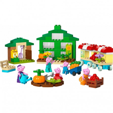 Klocki duplo peppa pig 10461 ogród i szklarnia dziadka świnki