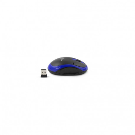 TM116B Titanum juhtmevaba 2.4ghz 3d optiline usb vulture must-sinine hiir