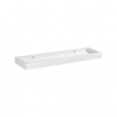 Shelf+ Loggia riiul 600x150x40mm, valge