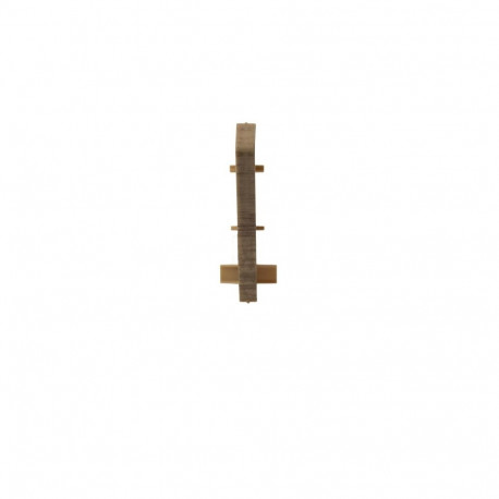 CONNECTORS PVC SKIRT 436 DARK BROWN 2PCS