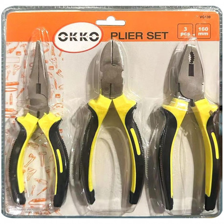PLIERS SET VG139 3PCS