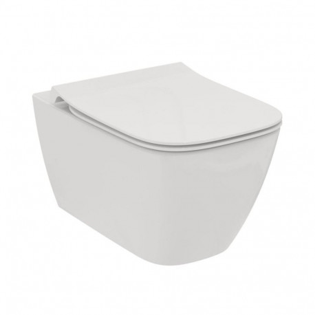 TOILET HUNG ILIFE RIML WITH COVER WHITE