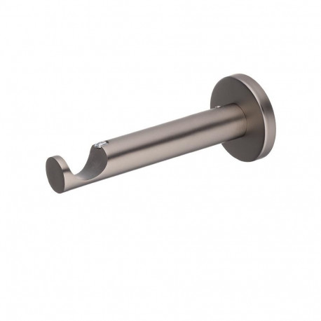 CURTAIN ROD BRACKET SINGLE D25 MAT CHROM