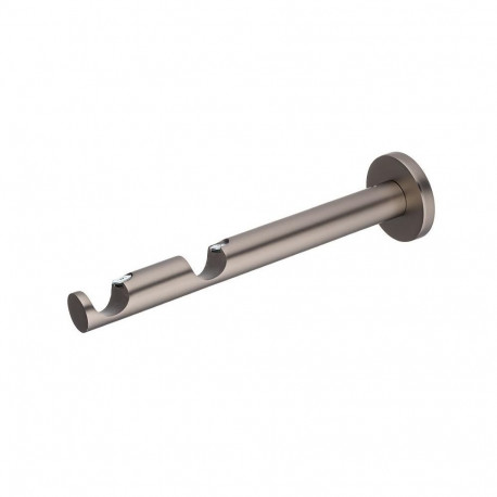 CURTAIN ROD BRACKET DOUBLE D19 M.CHROME