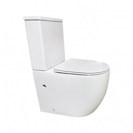 TOILET RIMLESS WASHDOWN TK321 WHITE