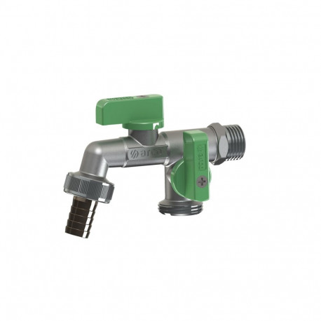 NANO DUAL GARDEN TAP MAC 1/2X3 /4X3/4 15