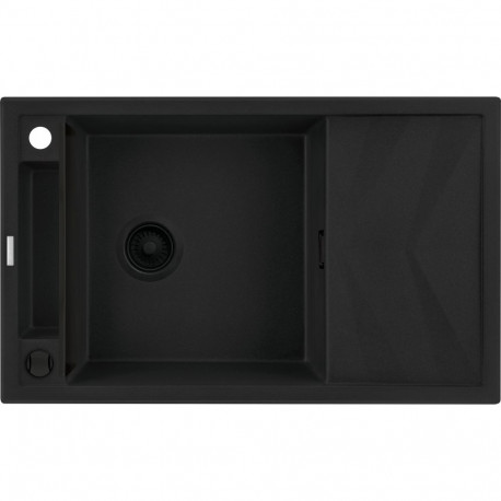 MAGNETIC SINK W/ FITTS ZRM_N113 GRAN BLK