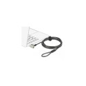 Navilock 20676 cable lock Black, Silver 2 m