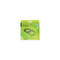 Navilock 20676 cable lock Black, Silver 2 m