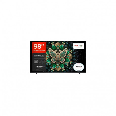 TCL C6K -UK 98 inch Premium QD-Mini LED 144Hz 4K HDR High Brightness Dolby Atmos Smart Google TV