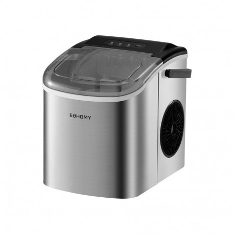 Euhomy IM001 ice cube maker, 1.2 l, 12 kg (silver)