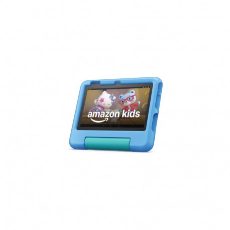 Amazon Fire 7 Kids Tablet (2024) 7", 2GB ROM 16GB RAM with 1 year Amazon Kids+, Blue EU