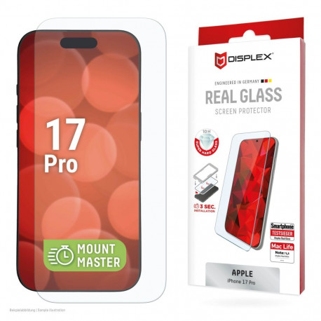 Apple iPhone 17 Pro Real Screen Glass MM By Displex Transparent