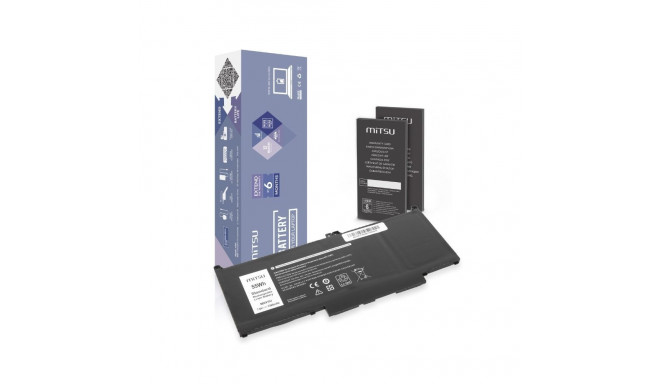 Dell aku MXV9V sobib Latitude 5300 5310 7300 7400, 7200mAh (55Wh) 7.6V (7.4V)