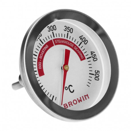 Grilli ja BBQ termomeeter BROWIN 101240, 50 kuni +500°C, bimetall, 5.3 cm
