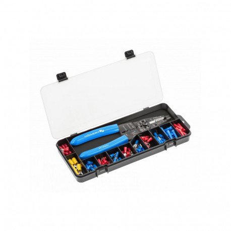 Hogert HT1P231, pressimistangid isolatsioonieemaldajaga, 86 tk, 0,5-6 mm², 22-10 AWG, teras, plastik