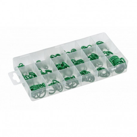 Hogert HT8G508 O-rõngaste komplekt, 270tk, NBR, 5.29-17.70mm, -50°C-125°C, õli- ja keemiakindel