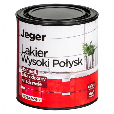 Jeger lakk kõrgläikega 0.45L