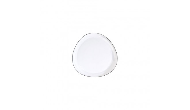 PLATE 20.3CM A154 WITH BLACK RIM