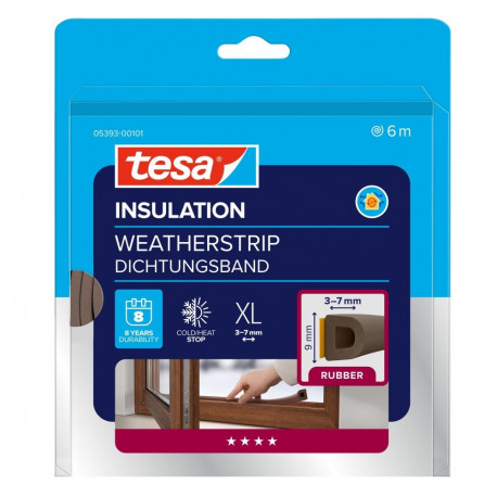 TAPE SEALING BROWN 9X7MM 6M D PROFILE