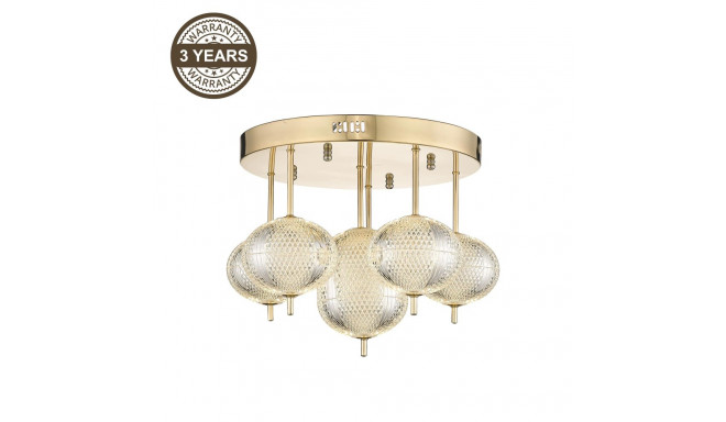LED laevalgusti B2360-6 kuldne