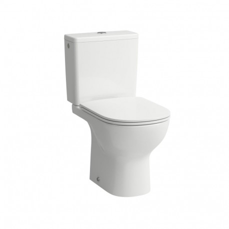 LUA E põrandapealne wc-pott loputuskasti ja prill-lauaga