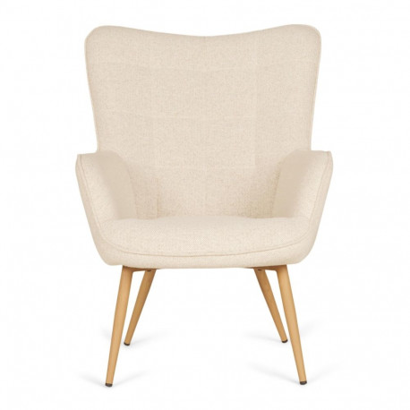 CHAIR DINING GEO TEDDY WHITE 99X73X81CM
