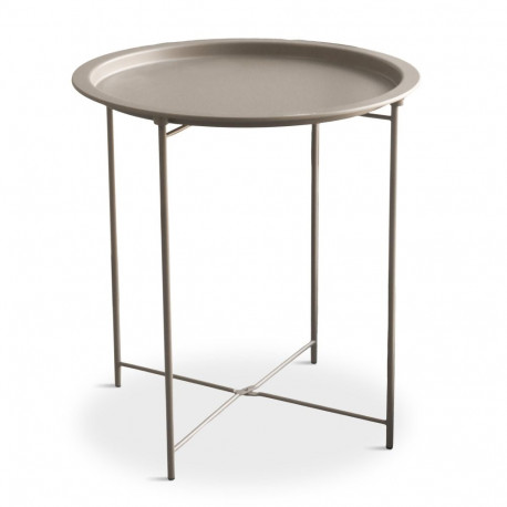 TABLE FELINE 505X468X468MM CREAM