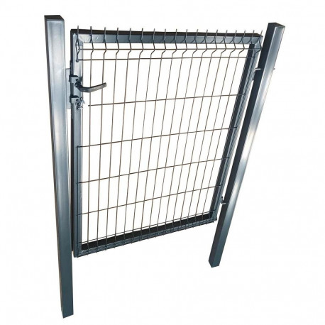 WICKET WITH PANEL 1000X1230 GREY 60X60