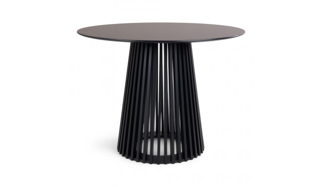 DINING TABLE DOMOLETTI D100CM BLACK