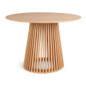 DINING TABLE DOMOLETTI D100CM WOOD
