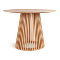 DINING TABLE DOMOLETTI D100CM WOOD