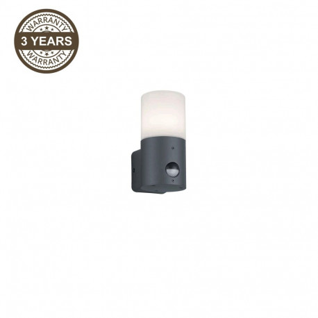 WALL LIGHT ORTE E27 IP44 14216-PIR BLACK