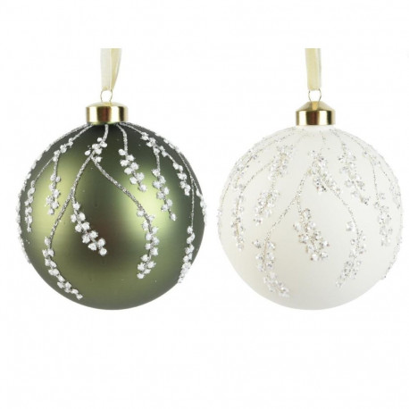 Klaasist täppidega ornament D12cm