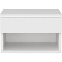 BEDSIDE TABLE WHITE 29X44.6X31.9CM