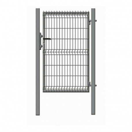 WICKET WITH PANEL 1000X1530 GREY 60X60