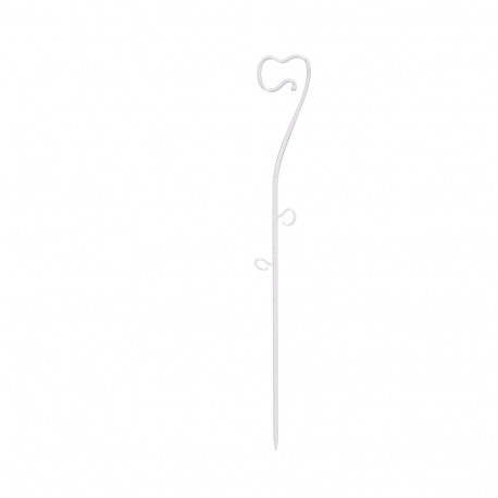 Läbipaistev plastikust orhideetugi 39x5.1cm