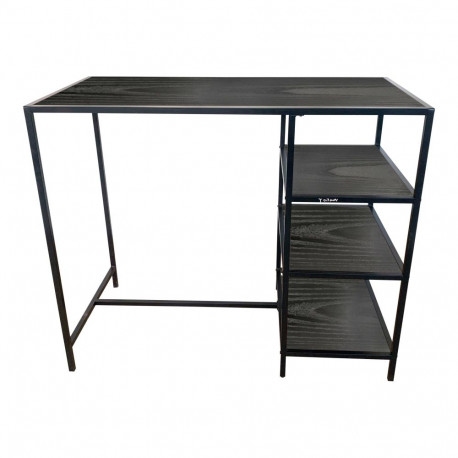 BAR TABLE GABE BLACK/BLACK 100X120X60CM
