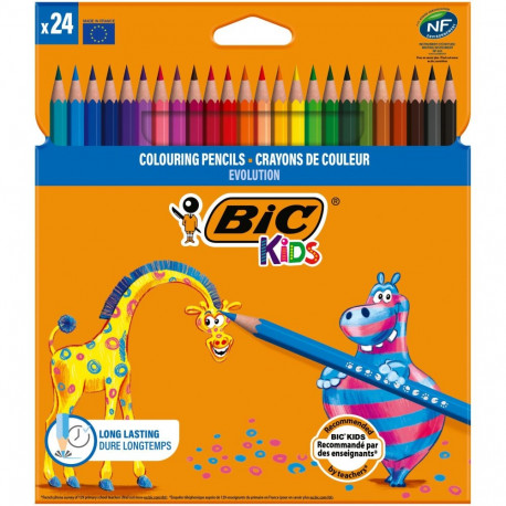Evolution värvipliiatsid 24 tk